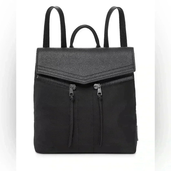 Botkier Trigger Mini Nylon Backpack New York Bag black purse women carry all - Picture 1 of 9